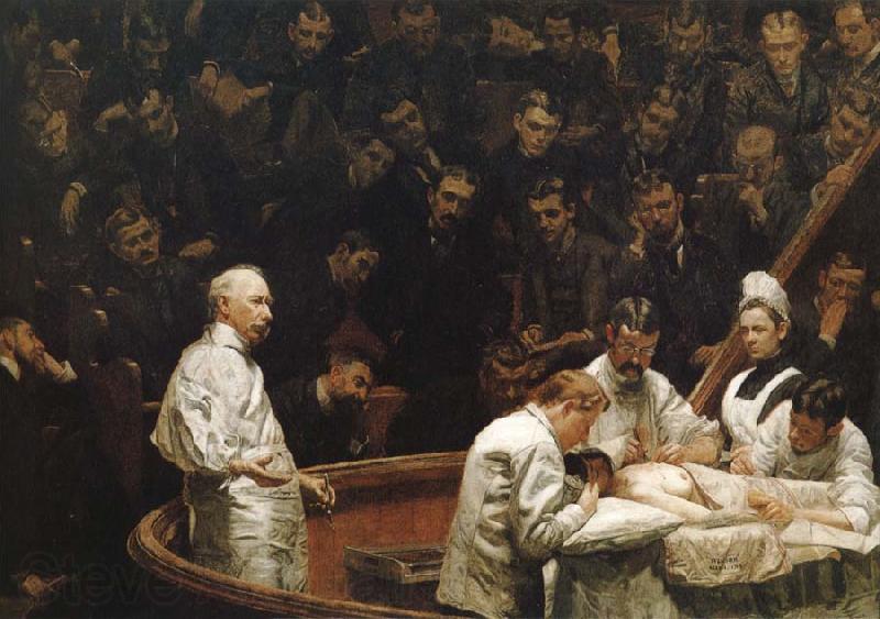 Thomas Eakins Hayes Agnew Operation Clinical Germany oil painting art